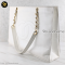 Chanel Vintage white Tote Caviar GHW แบรนด์เนมมือสอง