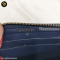 Chanel Zippy Medium Carvier Navy Wallet GHW