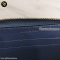 Chanel Zippy Medium Carvier Navy Wallet GHW