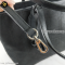 Christian Dior	Black Cannage Rosato Canvas Small Panarea Tote