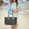 Christian Dior	Black Cannage Rosato Canvas Small Panarea Tote