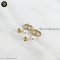 Christian Dior	Earrings CD Logo Pearl	GHW แบรนด์เนมมือสอง