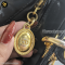 Christian Dior Lady Patent Light Beige GHW 10 Vintage