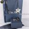 Christian Dior Oblique Bangle Set Silver/Ruthenium แบรนด์เนมมือสอง
