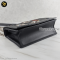 Christian Dior Paradise Diorama Flap Bag Black calfskin แบรนด์เนมมือสอง