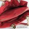 Christian Dior Red Cannage Leather Dior Soft Shopping Tote Lamb
