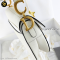 Unuesd Christian Dior	Saddle Bag Medium White Grained Calfskin	Calf