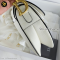 Unuesd Christian Dior	Saddle Bag Medium White Grained Calfskin	Calf