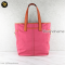 Coach Bonnie Cashin Fuchsia Orange Canvas Tote Cash Carry 13379