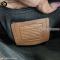 Coach F23216 Charles Crossbody Varsity Stripe SADDLE แบรนด์เนมมือสอง