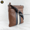 Coach F23216 Charles Crossbody Varsity Stripe SADDLE แบรนด์เนมมือสอง