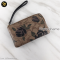 Coach F26291 Corner Zip Wristlet Camo Rose KHAKI-BROWN MULTI