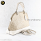 Coach  SIERRA SATCHEL IN SIGNATURE COACH F37233 IMITATION-GOLD/LIGHT-KHAKI/CHALK
