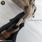 Coach Signature Crossbody Bag Waist Brown แบรนด์เนมมือสอง