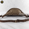 Coach Signature Crossbody Bag Waist Brown แบรนด์เนมมือสอง