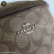 Coach Signature Crossbody Bag Waist Brown แบรนด์เนมมือสอง