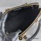 Coach Women's 2558 Katy Signature Leather Dome Satchel Bag Handbag (Brown/Black)
