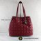 Used Dior panarea red canvas SHW