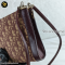 Dior Vintage​ Trotter Red Shoulder Bag แบรนด์เนมมือสอง