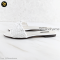 Dolce&Gobbana White Braided Leather Flat Slides