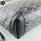 Goyard Conti Pouch Goyardine Canvas, Chevroches Calfskin • Black