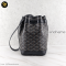 Goyard Petit flot handbag black canvas black leather