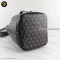 Goyard Petit flot handbag black canvas black leather