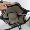 Goyard Petit flot handbag black canvas black leather