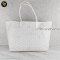 Goyard Saint Louis Tote Bag White Coated Canvas Leather Shoulder handbag Purse
