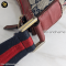 Gucci 181092 GG Canvas Red Navy Blue Messenger Bag