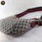 Gucci 181092 GG Canvas Red Navy Blue Messenger Bag