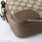 Gucci Bree GG Canvas Camera Crossbody Bag Beige 449413