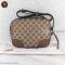 Gucci Bree GG Canvas Camera Crossbody Bag Beige 449413