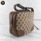 Gucci Bree GG Canvas Camera Crossbody Bag Beige 449413