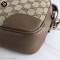 Gucci Bree GG Canvas Camera Crossbody Bag Beige 449413