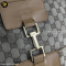 Gucci Canvas Sherry Line Shoulder Bag Beige