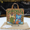 Gucci Children's 2way Shoulder bag Handbag Cat Print Louis Wain Floral แบรนด์เนมมือสอง