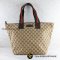 Gucci GG 131231 Sherry Line Canvas Tote Bag