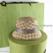 Gucci GG Canvas Bucket Hat Beige Brown แบรนด์เนมมือสอง