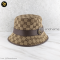 New Gucci GG Canvas Bucket Hat Beige Brown