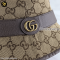 New Gucci GG Canvas Bucket Hat Beige Brown