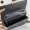 Gucci GG Interlocking Wallet On Chain Black Crossbody Bag 615523