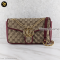 Gucci GG Marmont Small Matelasse Canvas Shoulder Bag Beige 443497