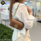 Gucci GG Marmont Super Mini Leather Crossbody Bag Brown น้ำตาล แบรนด์เนมมือสอง