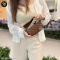 Gucci GG Marmont Super Mini Leather Crossbody Bag Brown น้ำตาล แบรนด์เนมมือสอง