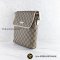 Gucci GG Supreme Plus Shoulder Bag Pochette Leather Beige White 223666