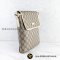 Gucci GG Supreme Plus Shoulder Bag Pochette Leather Beige White 223666