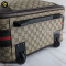 Gucci GG Supreme Suitcase Travel Bag Beige แบรนด์เนมมือสอง