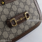 Gucci Horsebit 1955 GG Supreme Canvas  Bag แบรนด์เนมมือสองของแท้