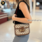 Gucci Horsebit 1955 GG Supreme Canvas Mini Bag Beige Ebony